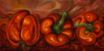 Really Red Peppers - Original size:12x24 - Cat#3